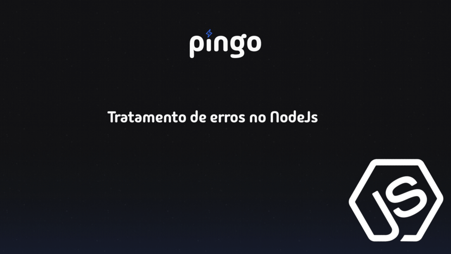 Tratamento de erros no NodeJs Backdrop